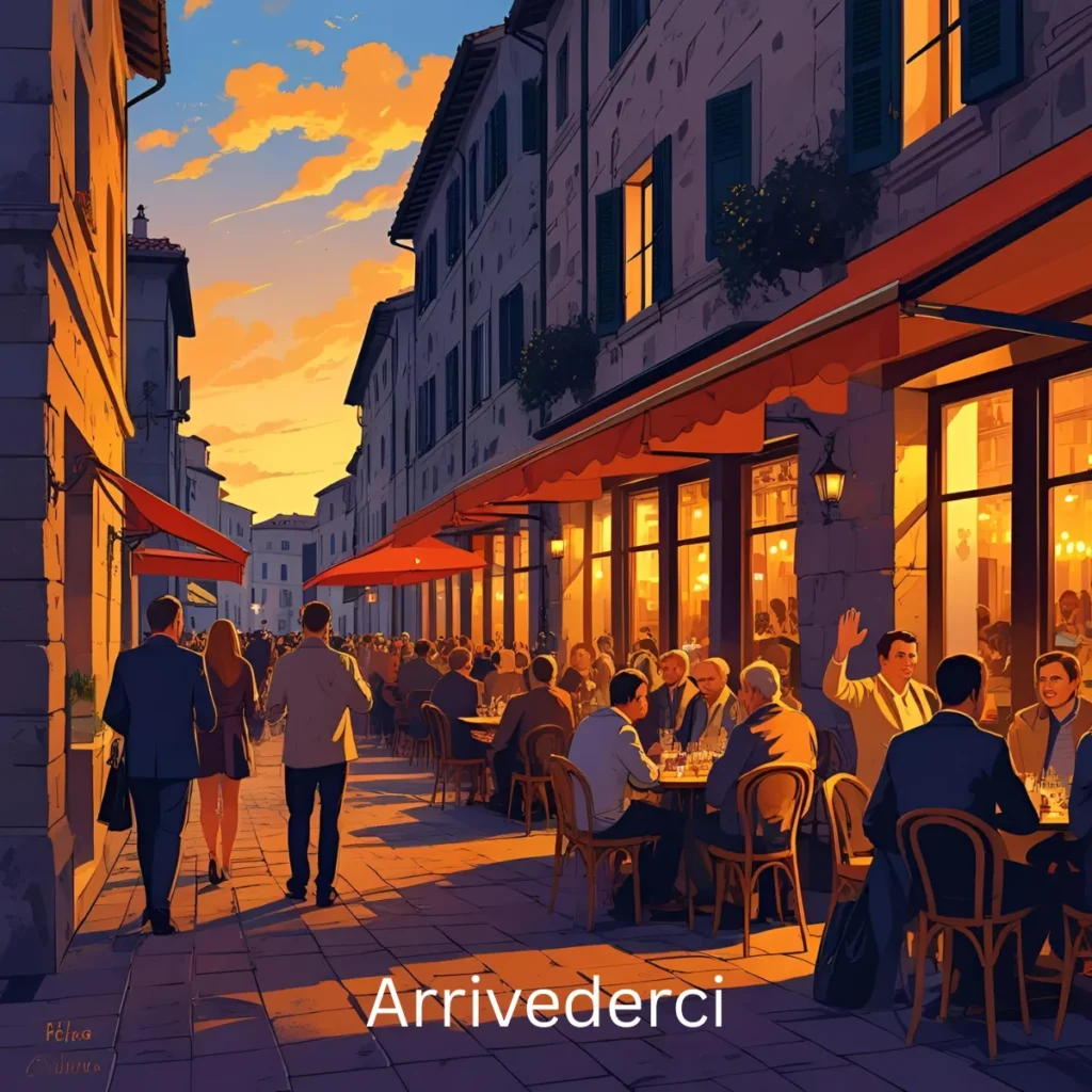 Arrivederci