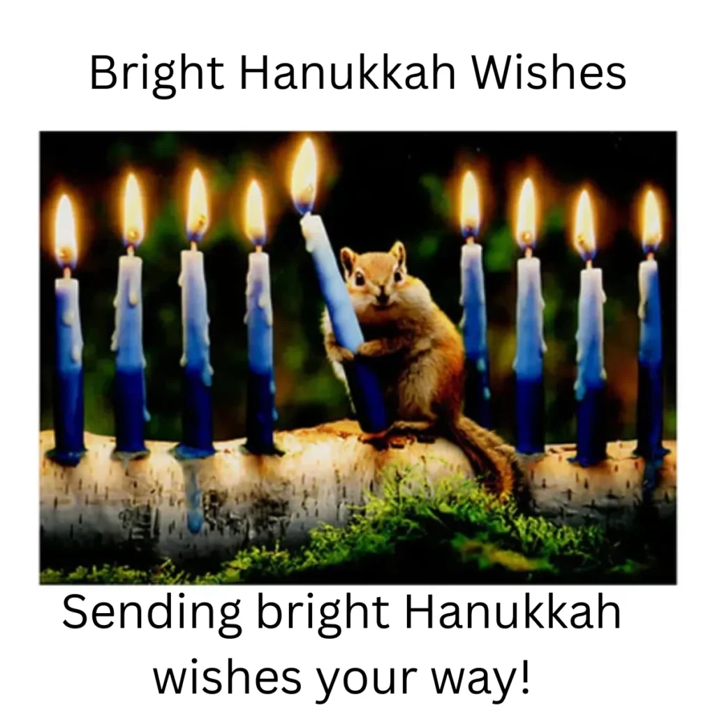Bright Hanukkah Wishes