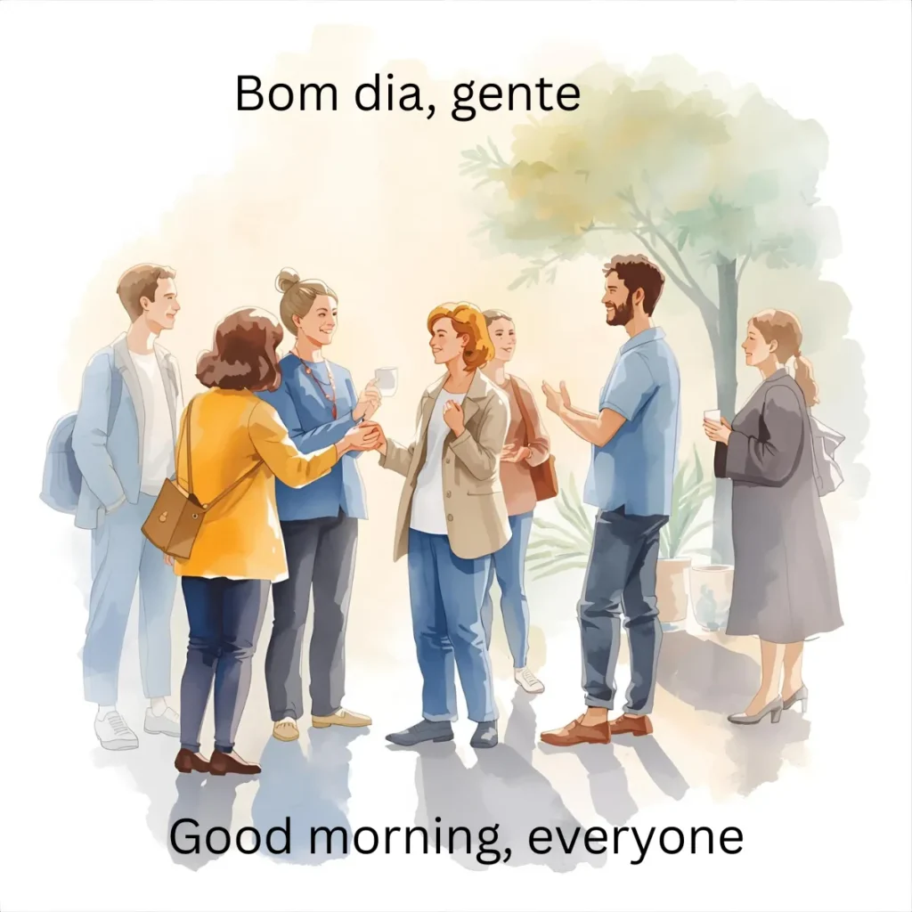 Bom dia gente