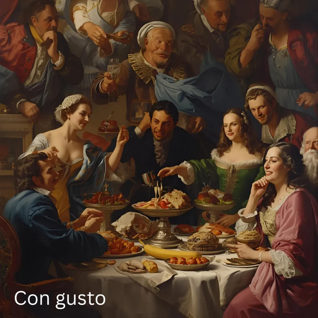 Con gusto