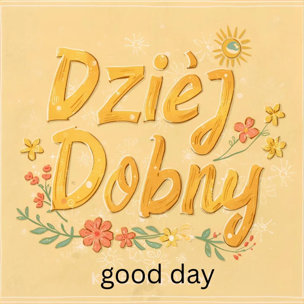 Dzień dobry