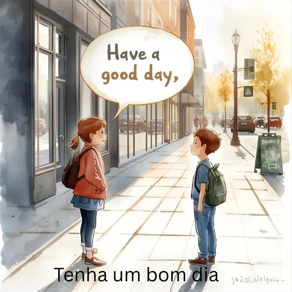 Tenha um bom dia