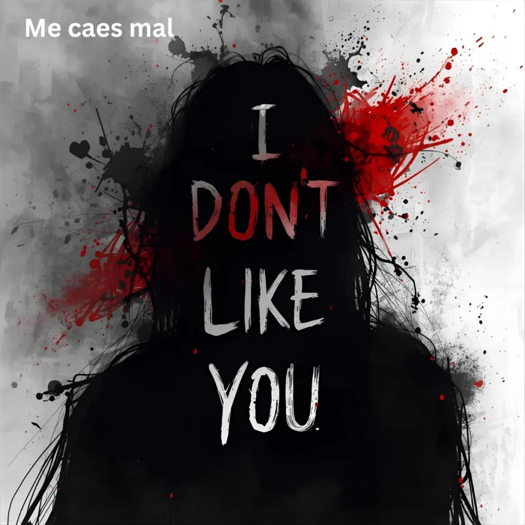 Me caes mal