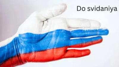 How to Say Goodbye in Russian