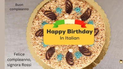 How to Say Happy Birthday in Italian