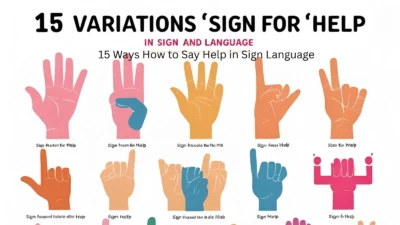 15 Ways How to Say Help in Sign Language