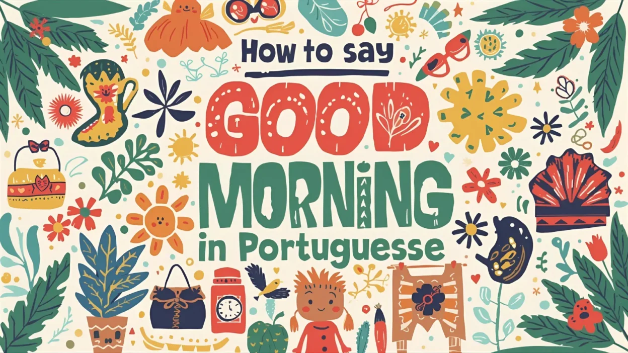 How to Say Good Morning in Portuguese