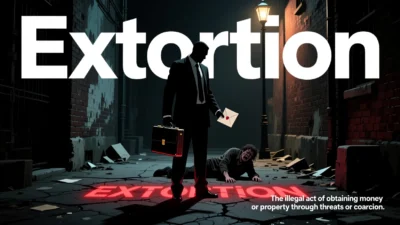 What Does Extortion Mean
