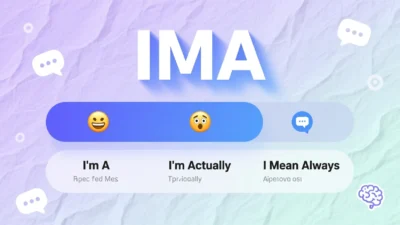 What Does IMA Mean in Text
