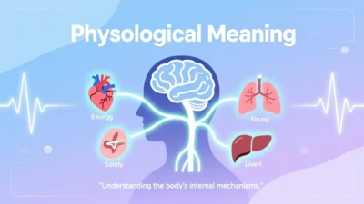 What Does Physiological Mean