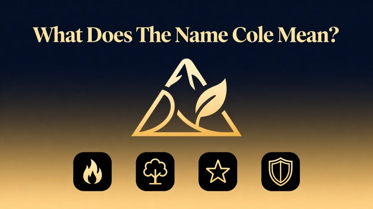What Does the Name Cole Mean