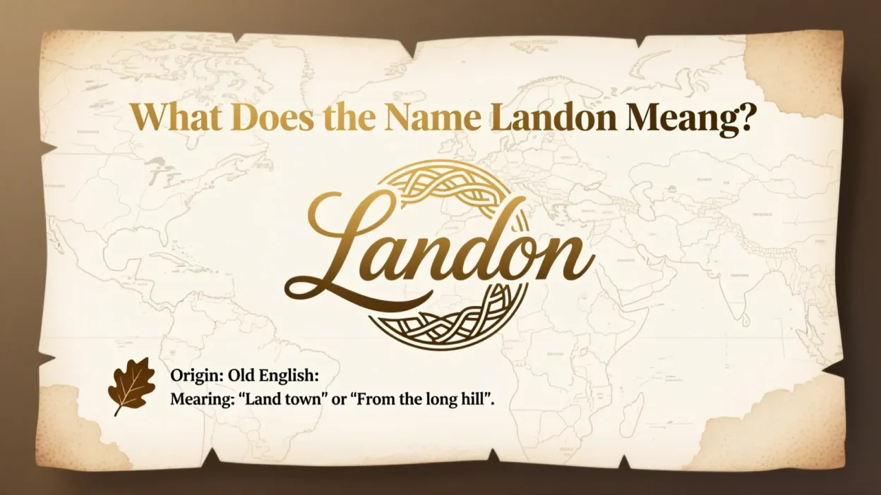 What Does the Name Landon Mean