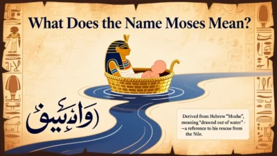 What Does the Name Moses Mean