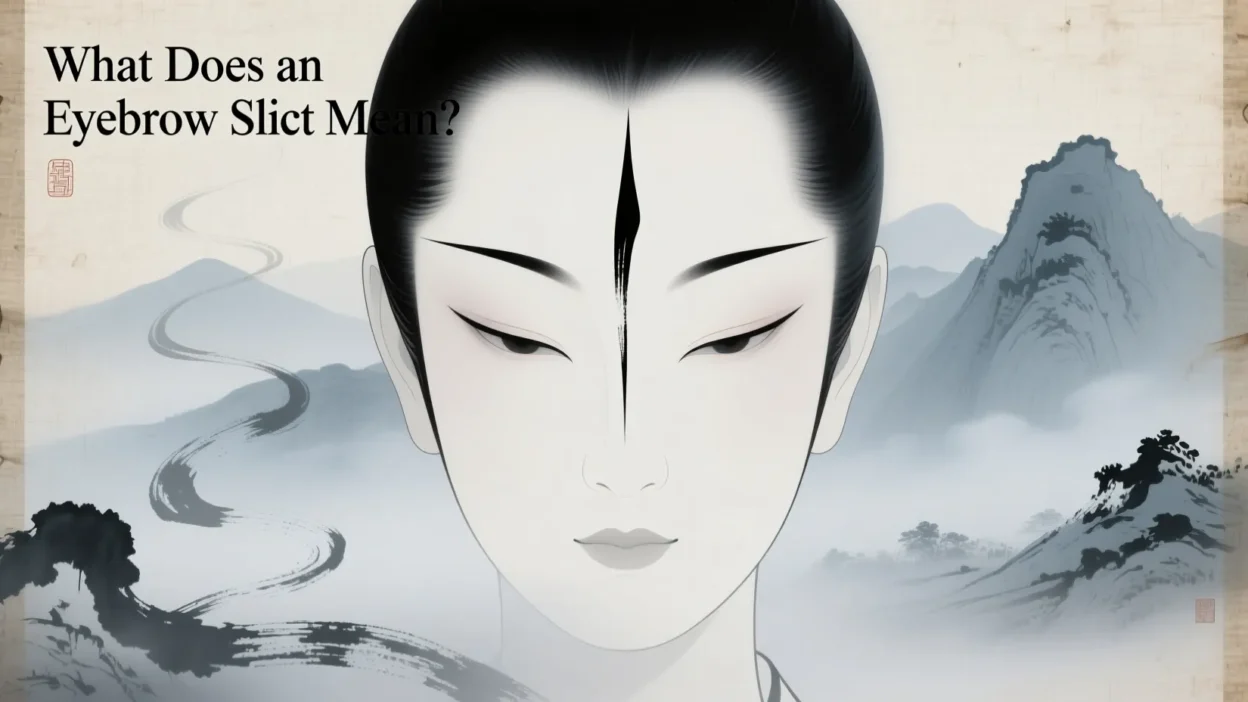 What Does an Eyebrow Slit Mean