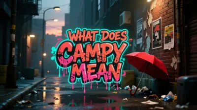 What Does Campy Mean