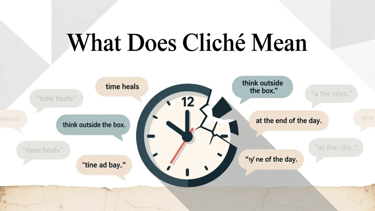 What Does Cliché Mean