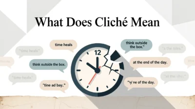 What Does Cliché Mean