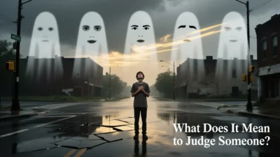 What Does It Mean to Judge Someone