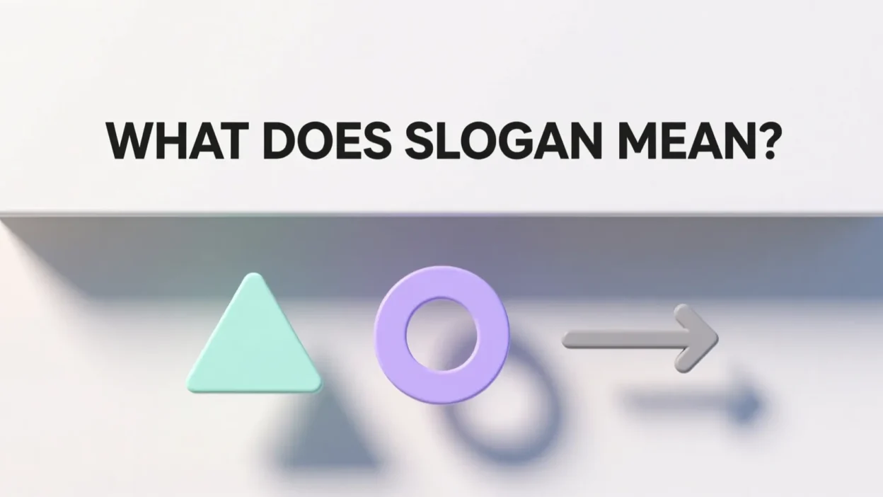 What Does Slogan Mean